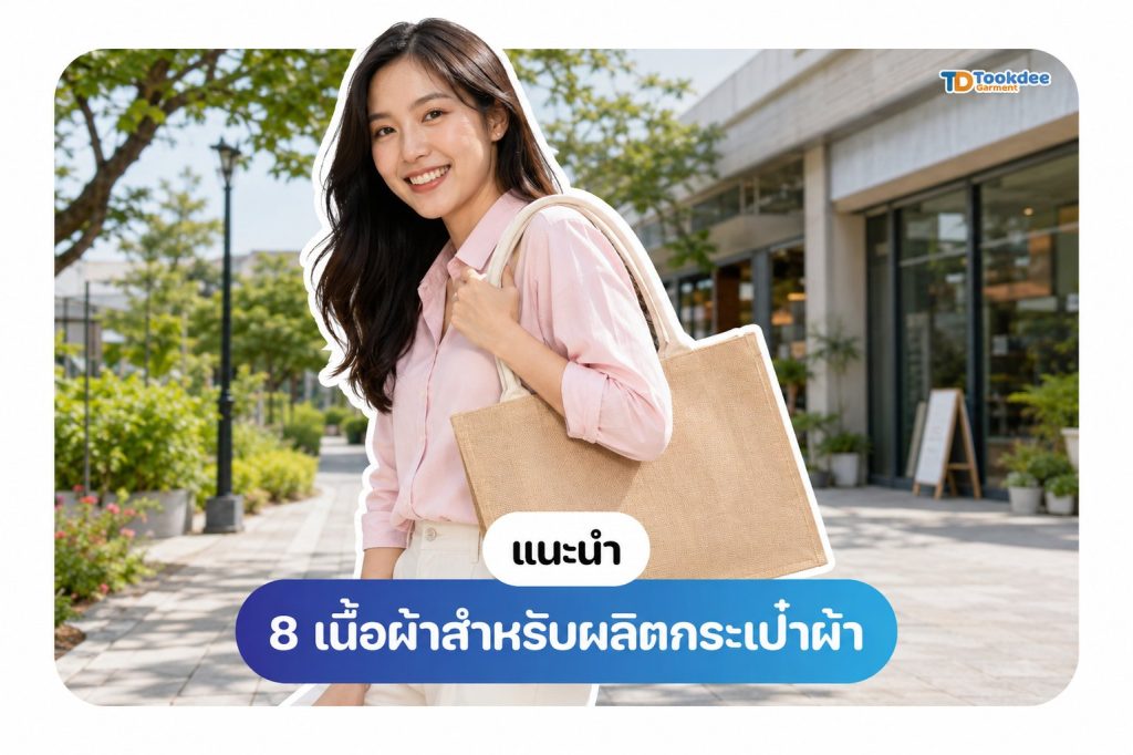 แนะนำ 8 เนื้อผ้าสำหรับผลิตกระเป๋าผ้า