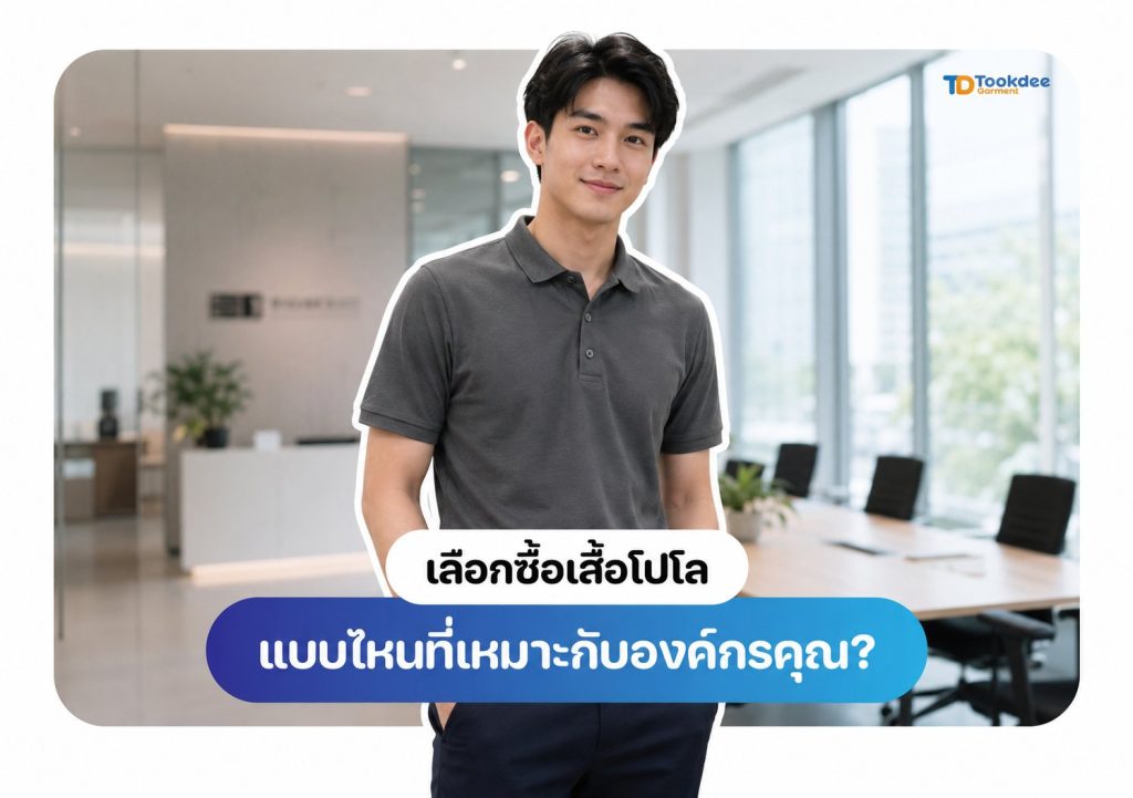 เนื้อผ้าเสื้อโปโลแบบไหนที่เหมาะกับองค์กรคุณ ?