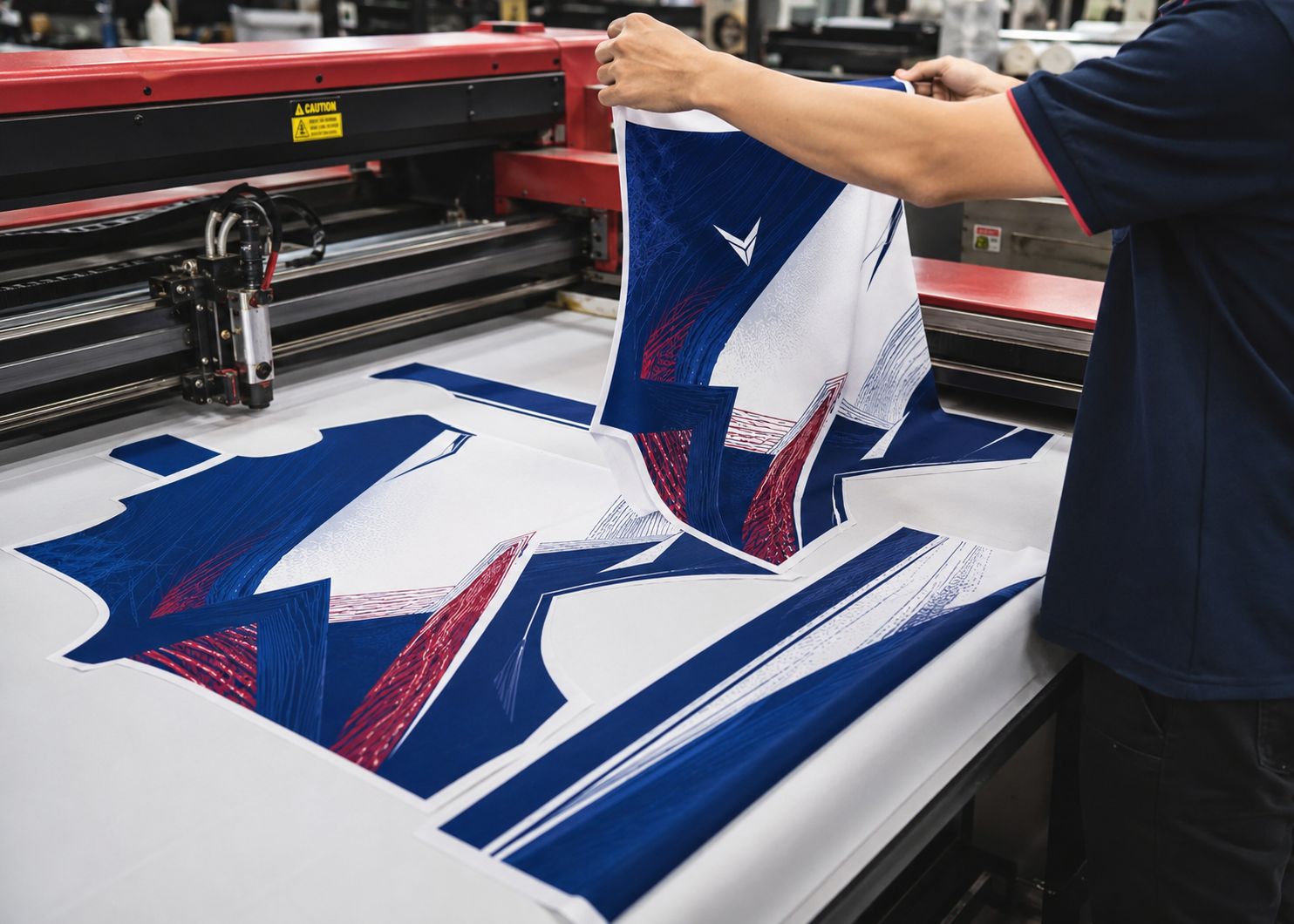 Sublimation-Cutting laser