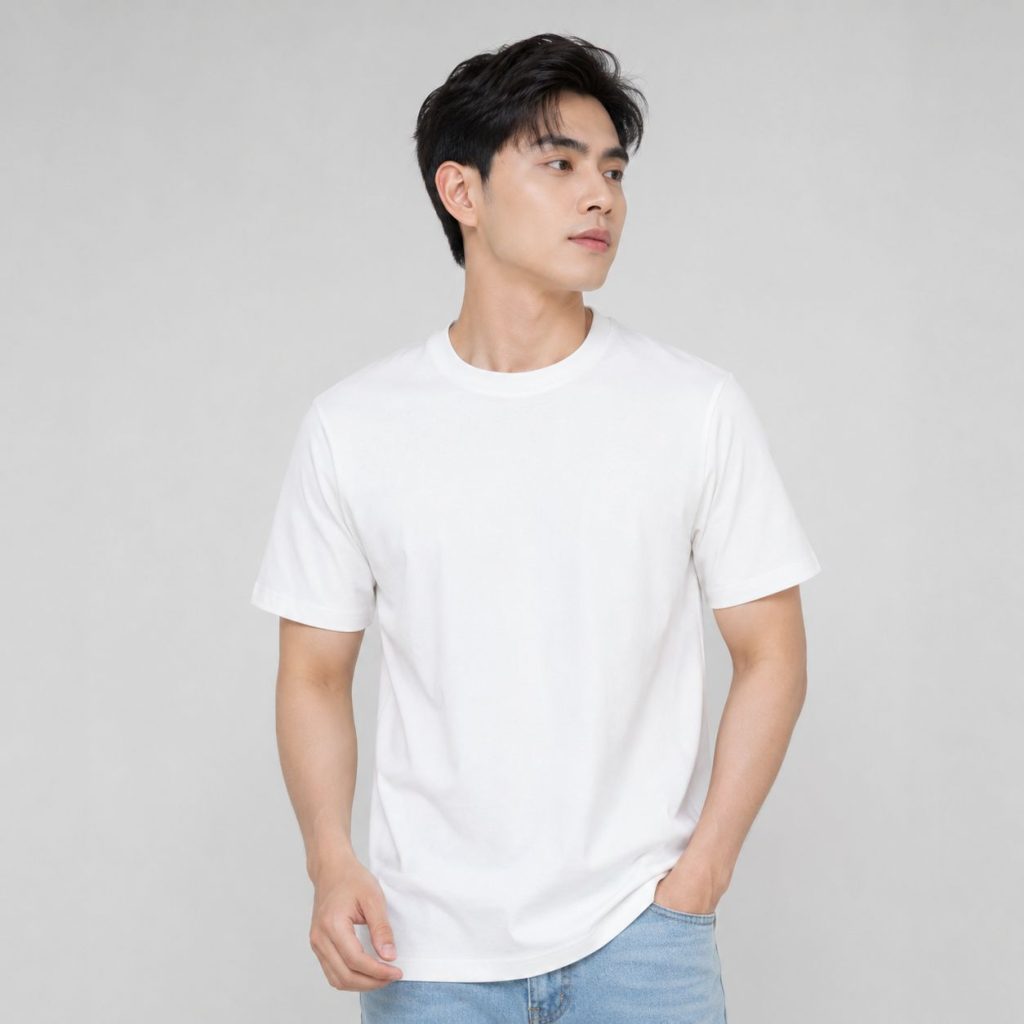 เสื้อยืด-คอตตอน